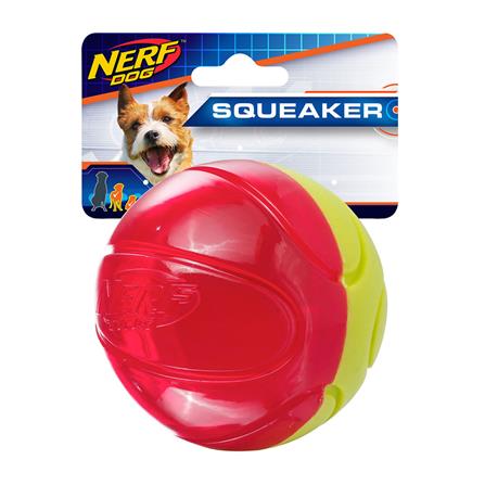 ของเล่นลูกบอลสุนัข NERF SQUEAKBALL 2.5 นิ้ว