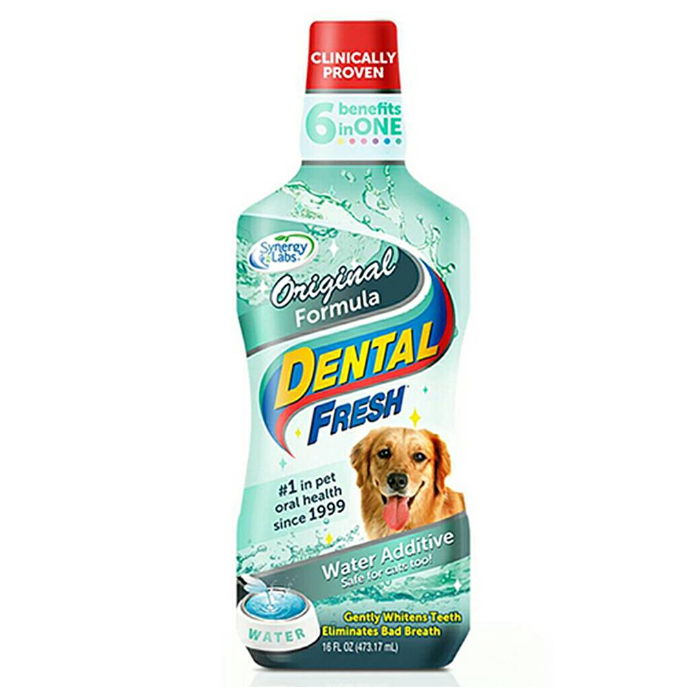 น้ำยาบ้วนปากสุนัข DENTAL FRESH ORIGINAL 473 มล.