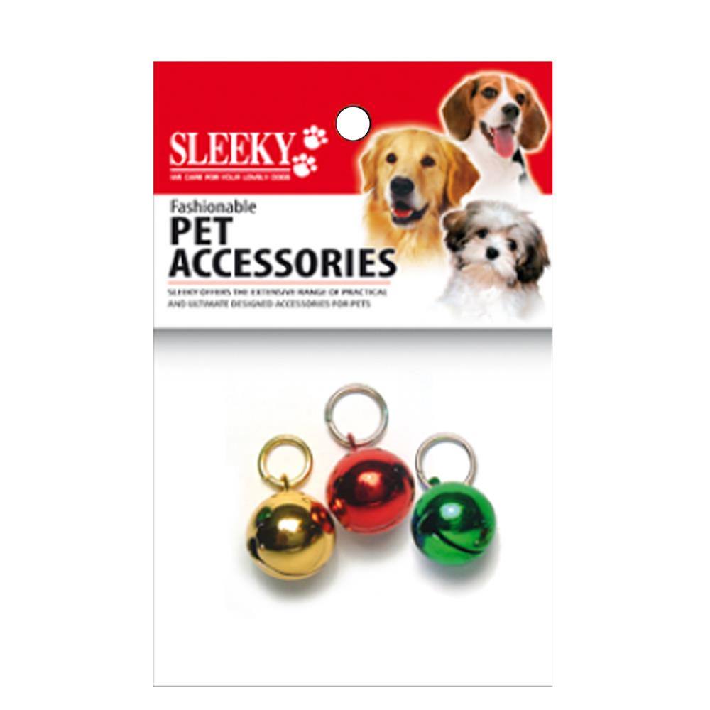 ลูกกระพรวนแฟนซี SLEEKY ไซซ์ S แพ็ก 3 ชิ้น