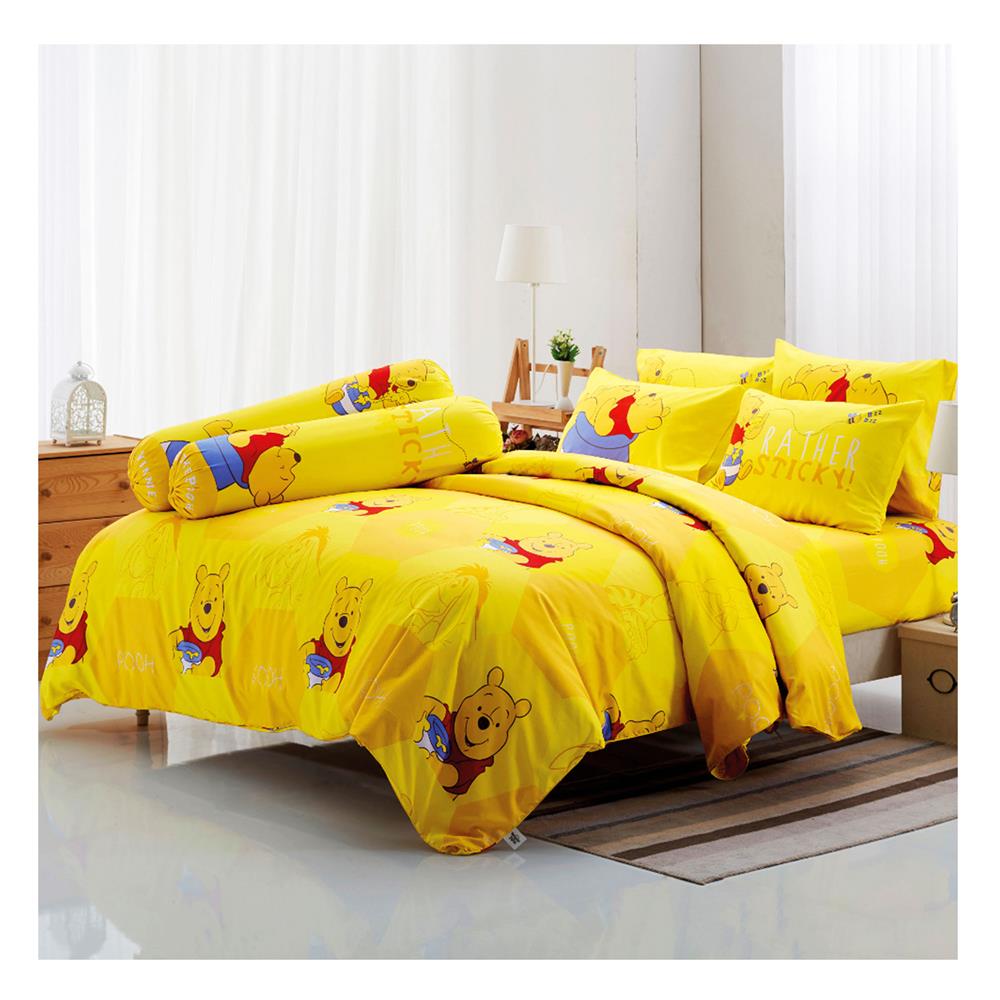 ชุดผ้าปูที่นอน 5 ฟุต 5 ชิ้น TULIP WINNIE THE POOH 60013-DLC107