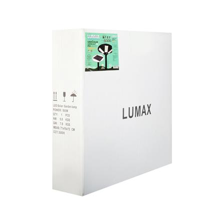 ไฟสนาม SOLAR LUMAX 58-00339 500 วัตต์ วอร์มไวท์ สีดำ_4