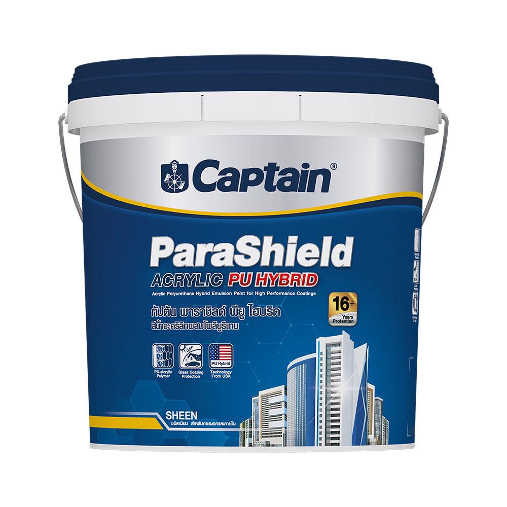 สีน้ำทาภายนอก ชนิดเนียน PARASHIELD PU HYBRID D 2.5 แกลลอน