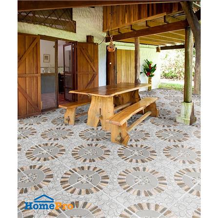 กระเบื้องพื้น 12x12 นิ้ว ภูผา เอมโคสสโตน เทา-น้ำตาล PM 1 ตร.ม._3