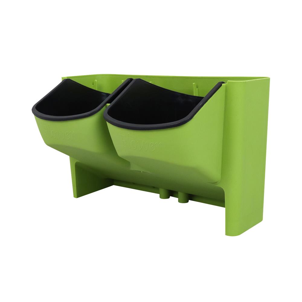 กระถางต้นไม้แนวตั้ง SPRING LARGE-GREEN