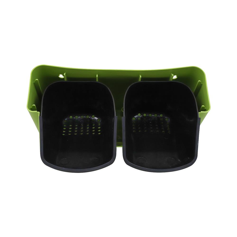 กระถางต้นไม้แนวตั้ง SPRING LARGE-GREEN