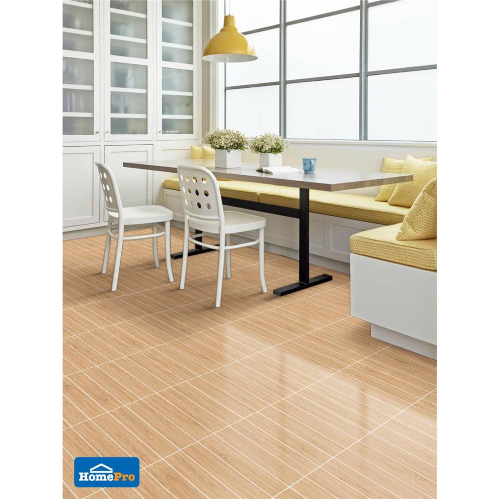กระเบื้องพื้น 12x12 นิ้ว DURAGRES ลิม่อน น้ำตาลอ่อน A 1 ตร.ม.