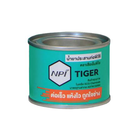 น้ำยาประสานท่อ ตราเสือ NPI 1000 กรัม สีใส