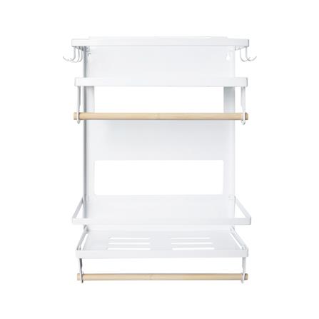 ชั้นวางของแม่เหล็กติดตู้เย็น KECH 31x11.3x47.5 ซม. SIZE L สีขาว_1