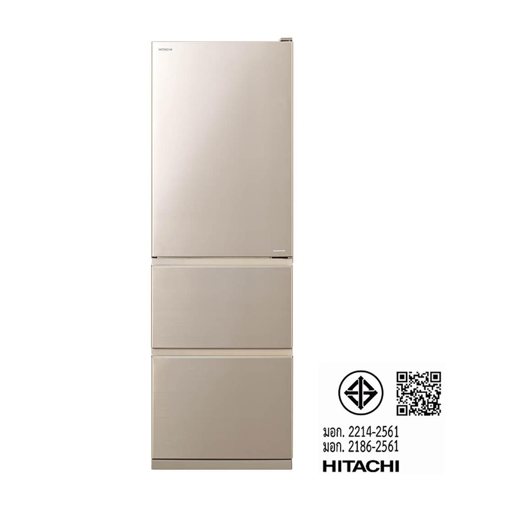 ตู้เย็น 3 ประตู HITACHI RS38KPTH CNXZ 13.2 คิว สีทอง อินเวอร์เตอร์