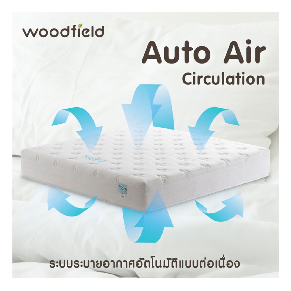 ที่นอน 3.5 ฟุต WOODFIELD W-NATURE III (พร้อมหมอนหนุน 1 ชิ้น)