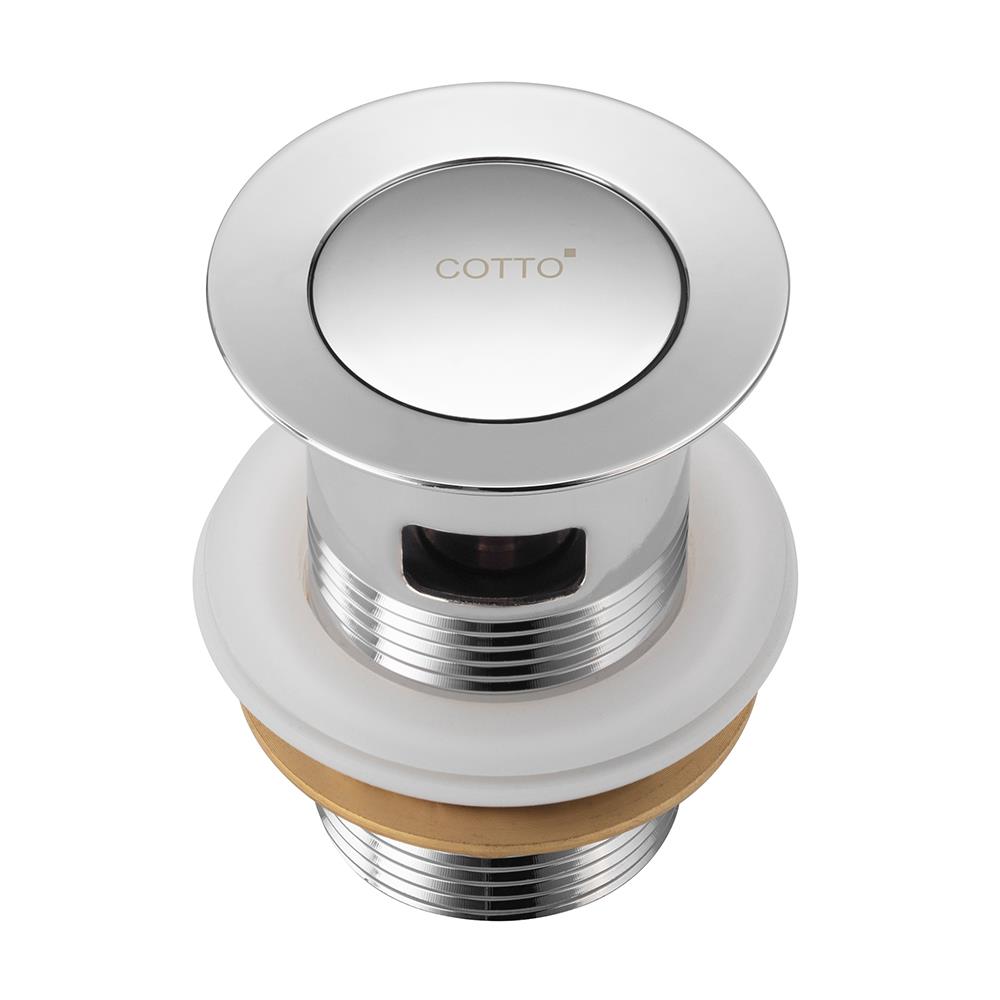 สะดืออ่างล้างหน้าแบบกด COTTO CT6704(HM)