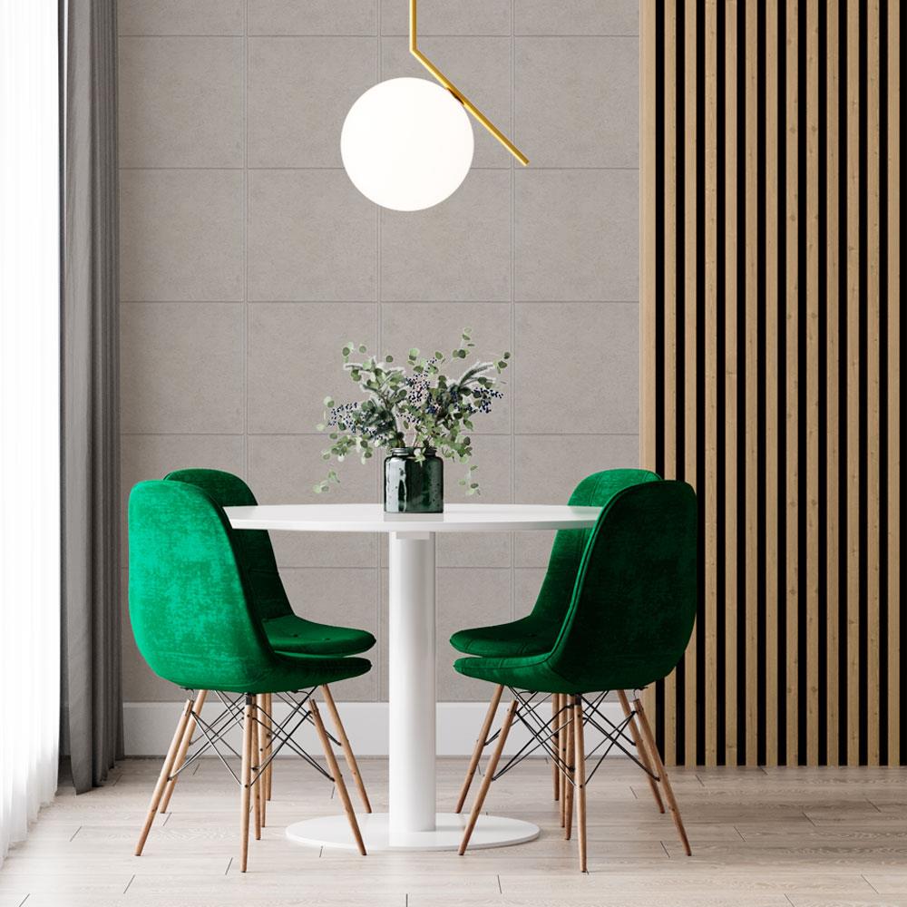 สติกเกอร์โฟม STIXMATE MS-01 28X56 ซม. สีเทาอ่อน แพ็ก 2 ชิ้น