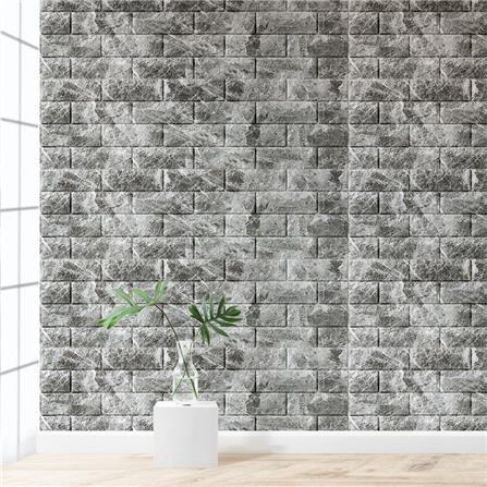 สติกเกอร์โฟม STIXMATE BRICK FB-11 29X99 ซม. สีเทา แพ็ก 2 ชิ้น_1