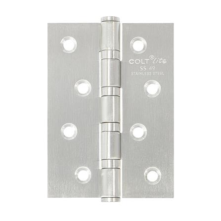 บานพับ 4X3 นิ้ว X 1.8 มม. COLT LITE 49 สีสเตนเลส แพ็ก 3 ชิ้น 1 แถม 1