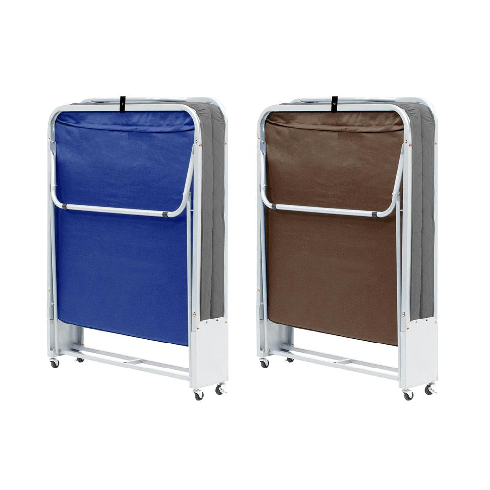 เตียงพับพร้อม TOPPER THAIBULL 2107 EZ-010 75X190X37 ซม. สีเทา