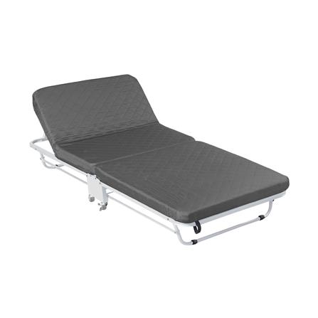 เตียงพับพร้อม TOPPER THAIBULL 2107 EZ-010 75X190X37 ซม. สีเทา