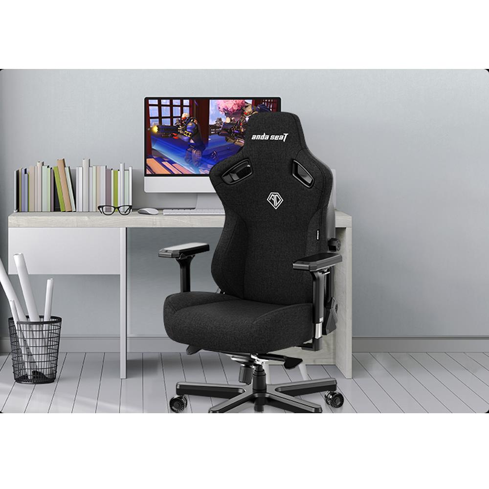D.I.Y. เก้าอี้เกมมิ่ง ANDA SEAT KAISER 3 SIZE L เบาะผ้า สีดำ