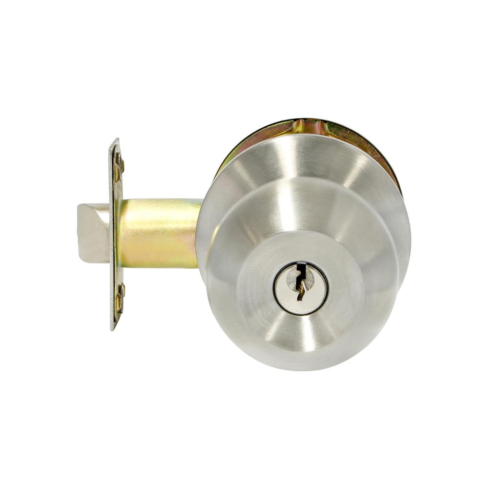 ลูกบิดทั่วไป หัวกลม COLT LITE K587 65 มม. สีสเตนเลส