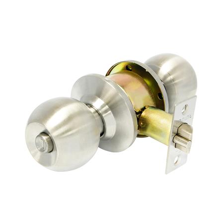 ลูกบิดทั่วไป หัวกลม COLT LITE K587 65 มม. สีสเตนเลส_0