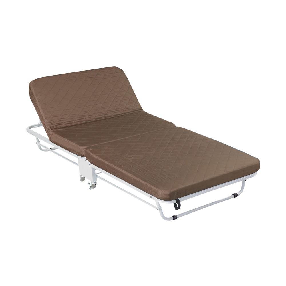 เตียงพับพร้อม TOPPER THAIBULL 2107 EZ-010 75X190X37 ซม. สีน้ำตาล