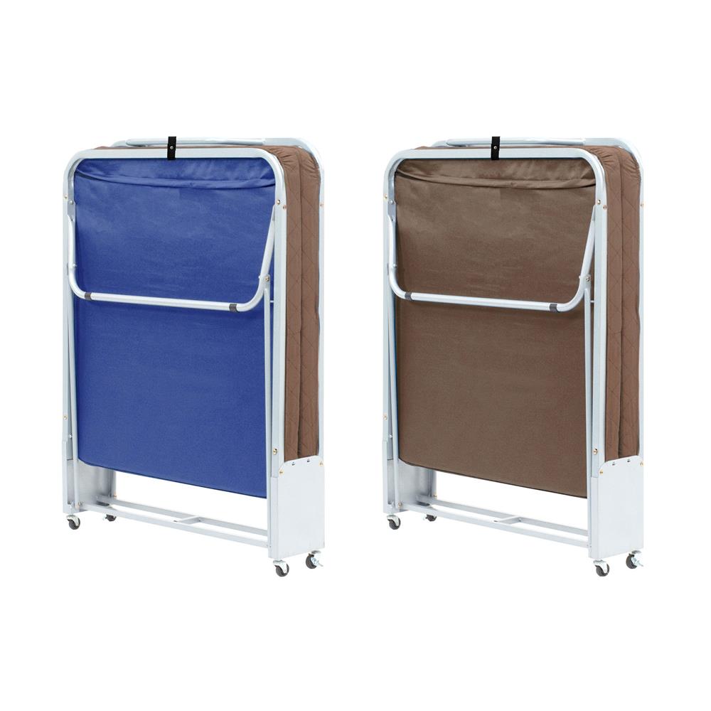 เตียงพับพร้อม TOPPER THAIBULL 2107 EZ-010 75X190X37 ซม. สีน้ำตาล