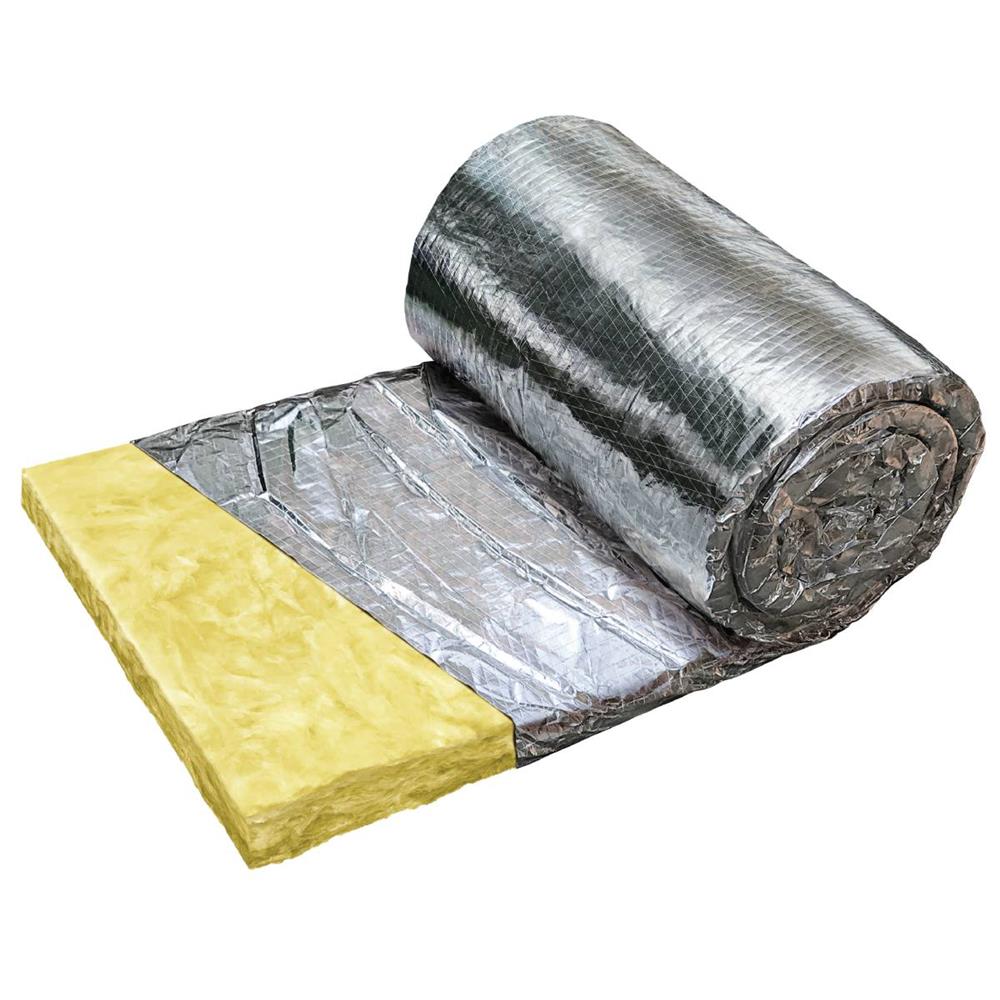 ฉนวนกันความร้อน ใยแก้ว DURAONE COOLPLUS หนา 2 นิ้ว 0.6x4 ม.