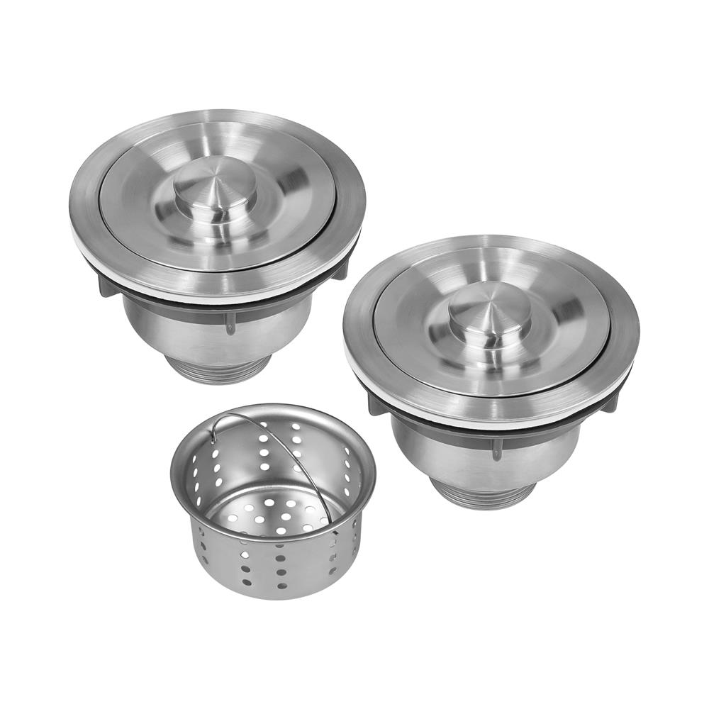 ชุดสะดือ PARNO AP-MDR008 3.5 นิ้ว 2 หัว สเตนเลส