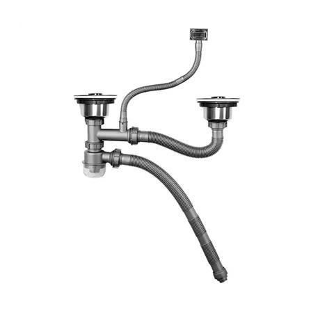 ชุดสะดือ PARNO AP-MDR008 3.5 นิ้ว 2 หัว สเตนเลส