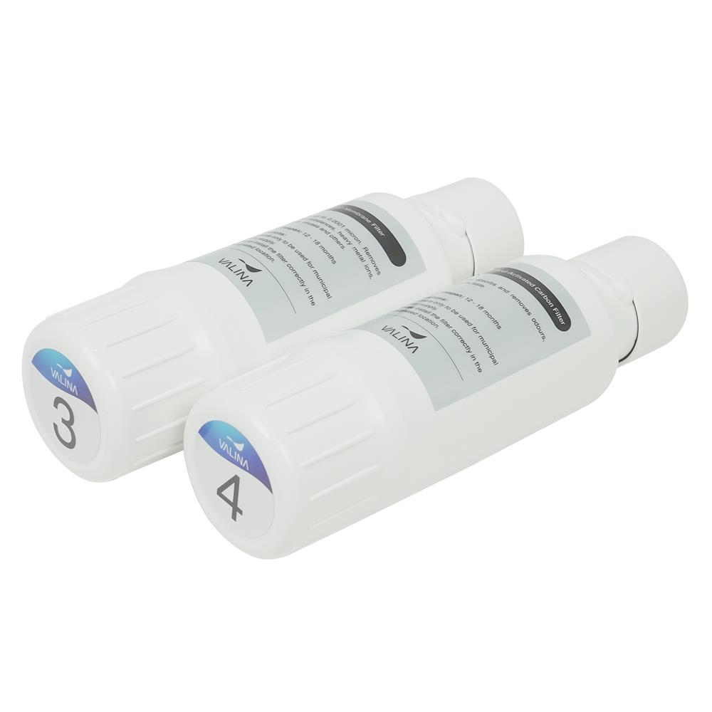 ชุดไส้กรอง VALINA T3(RO MEMBRANE) +T4(POST CARBON)