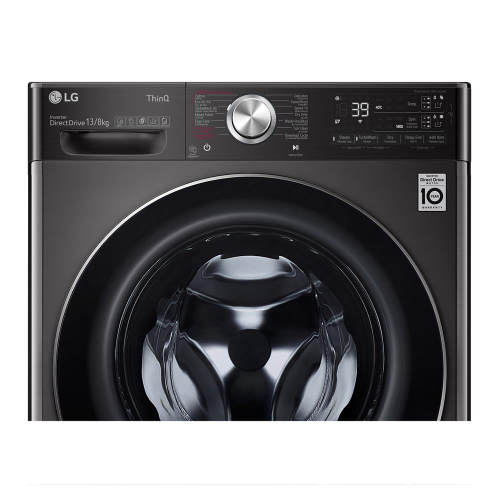 เครื่องซักอบ LG FV1413H2BA 13/8 กก. 1400RPM อินเวอร์เตอร์