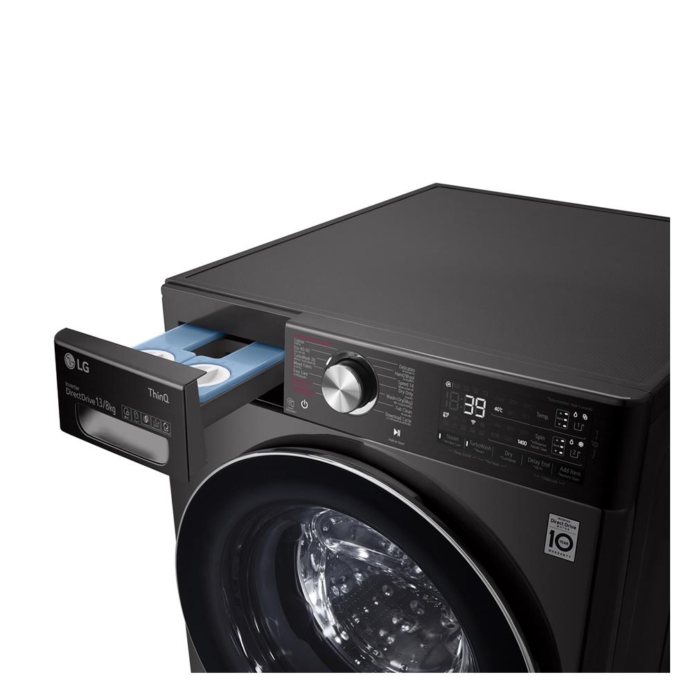 เครื่องซักอบ LG FV1413H2BA 13/8 กก. 1400RPM อินเวอร์เตอร์