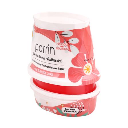 เจลปรับอากาศ PORRIN FREESIA LUXE 180 กรัม แพ็ก 3 ชิ้น_3