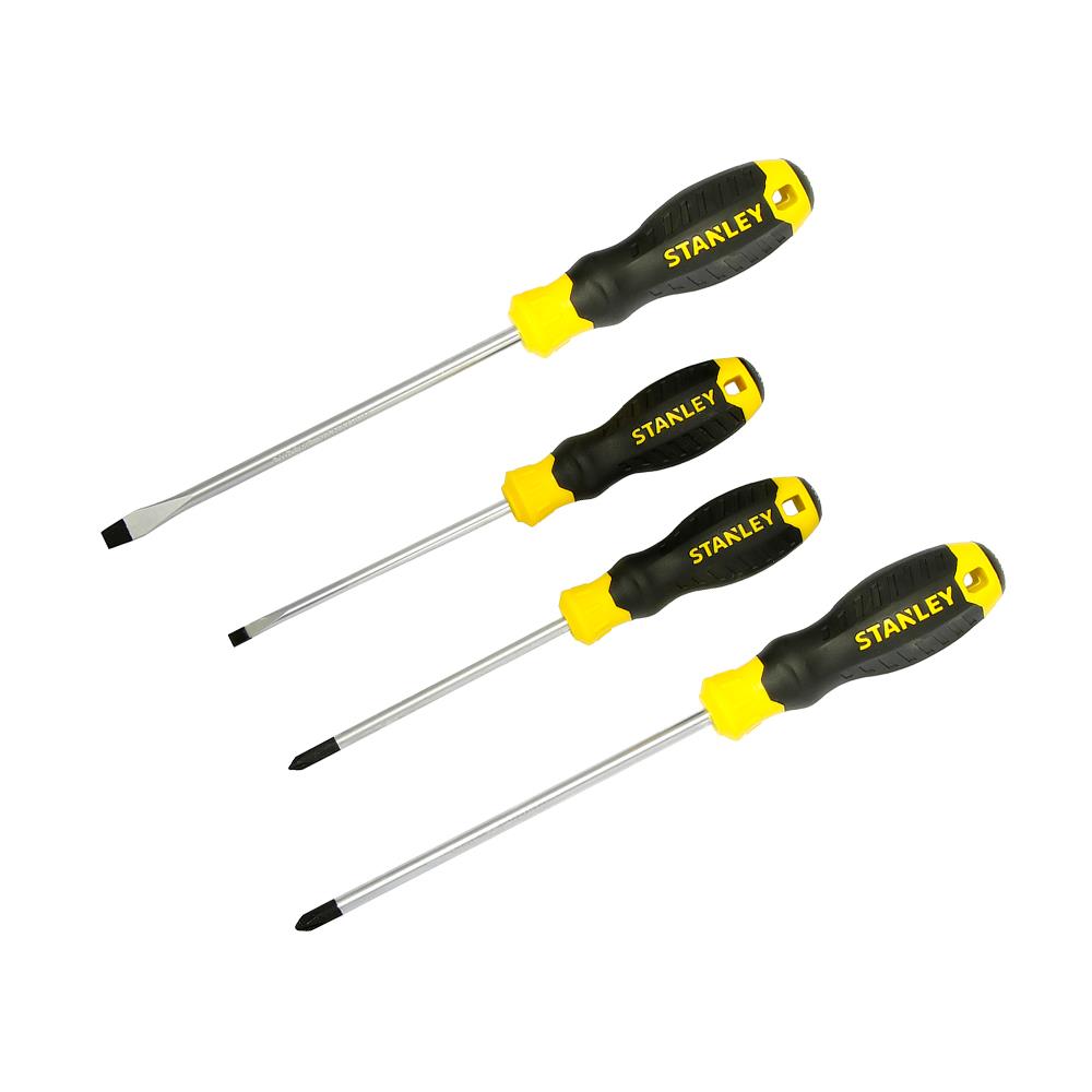 ไขควงแม่เหล็ก STANLEY 6 นิ้ว 4 ชิ้น/ชุด