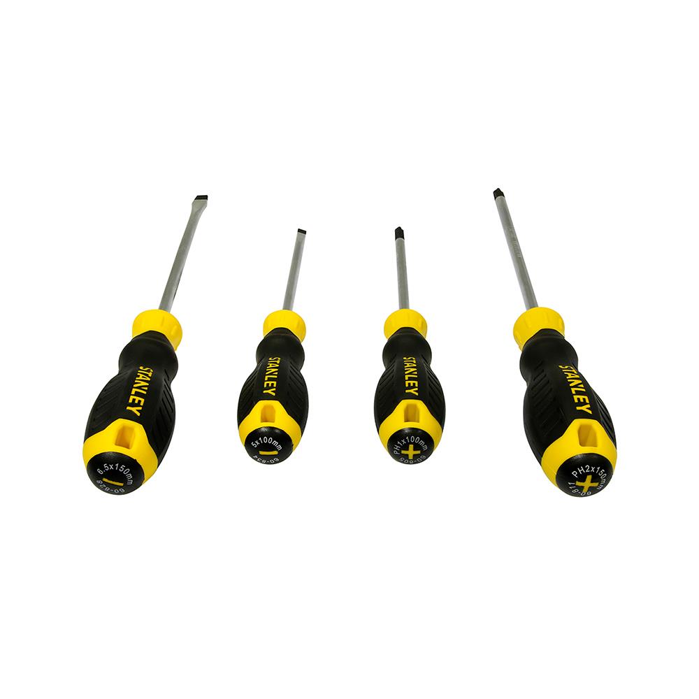 ไขควงแม่เหล็ก STANLEY 6 นิ้ว 4 ชิ้น/ชุด