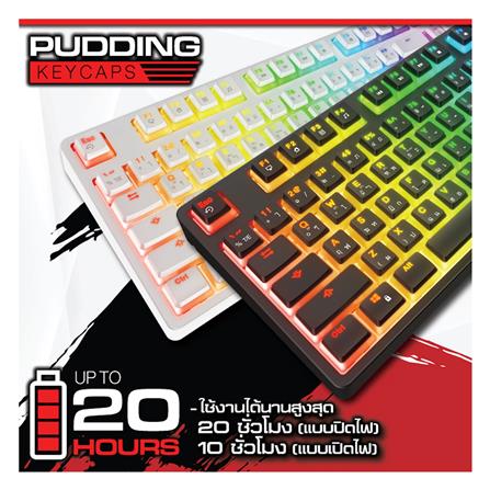 คีย์บอร์ดเกมมิ่ง SIGNO NUZZON KB-751BLK R สีดำ_9