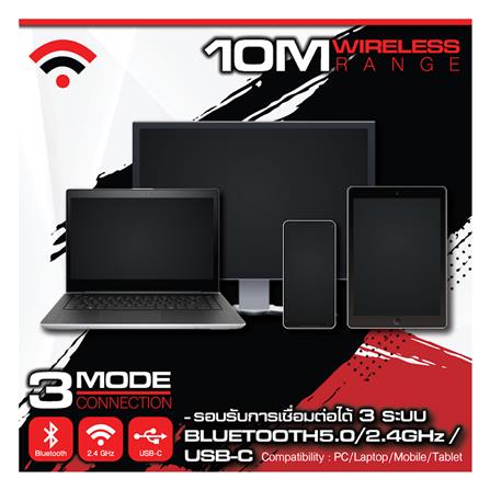 คีย์บอร์ดเกมมิ่ง SIGNO NUZZON KB-751BLK R สีดำ_11