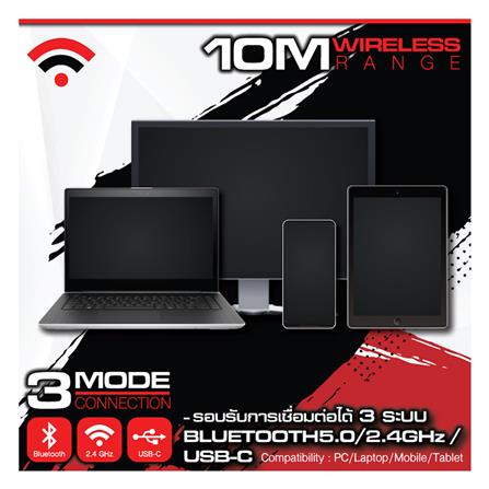 คีย์บอร์ดเกมมิ่ง SIGNO NUZZON KB-751W R สีขาว_11