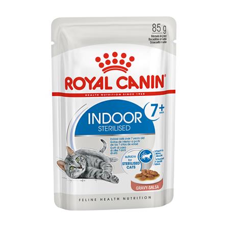 อาหารเปียกแมว ROYAL CANIN INDOOR 7+ GRAVY 85 ก.