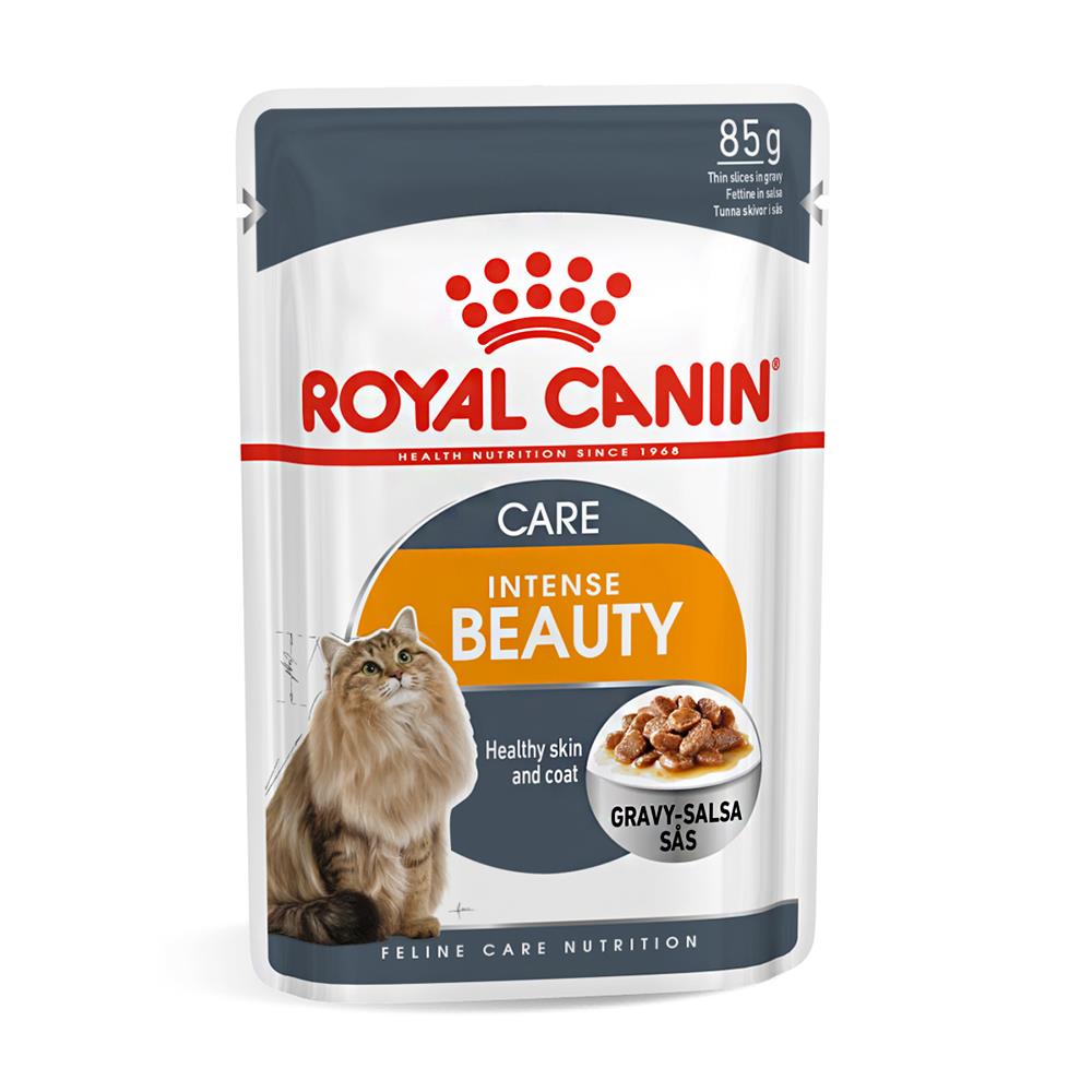 อาหารเปียกแมว ROYAL CANIN INTENSE BEAUTY GRAVY 85 ก.