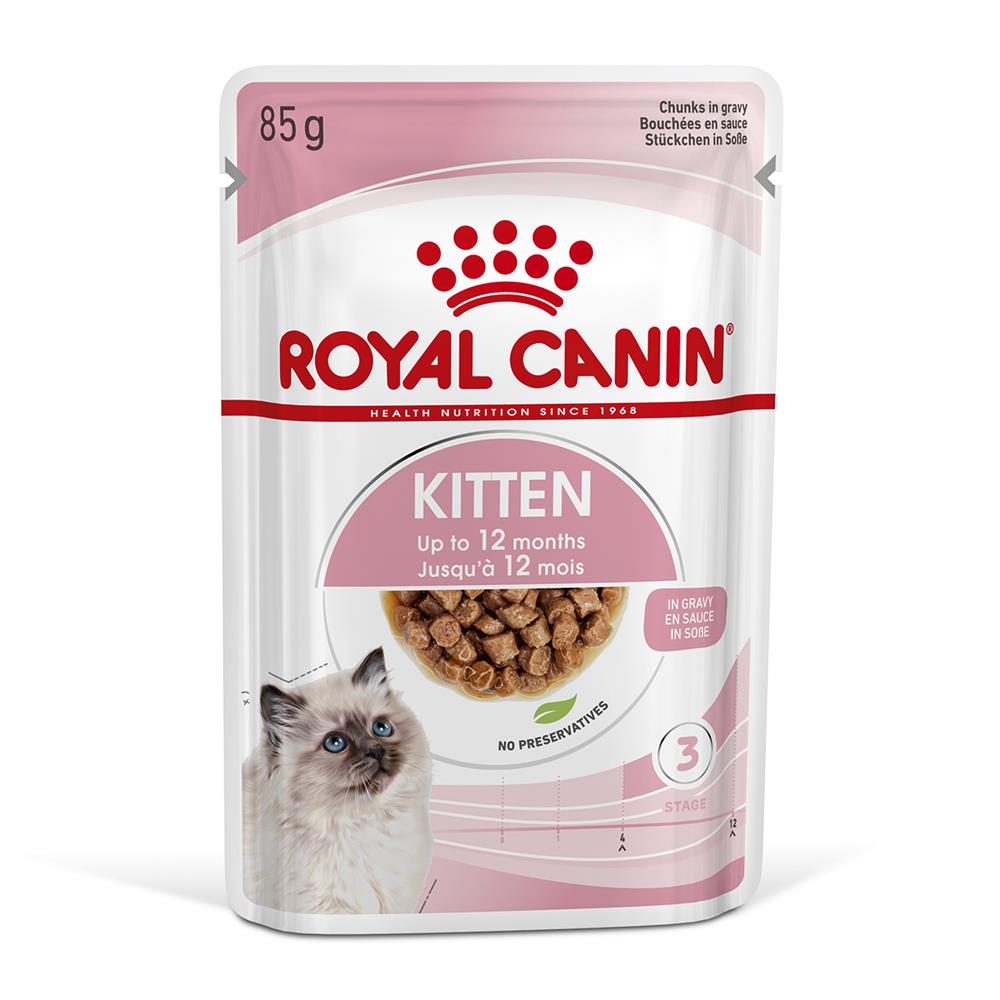 อาหารเปียกแมว ROYAL CANIN KITTEN เกรวี่ 85 ก.