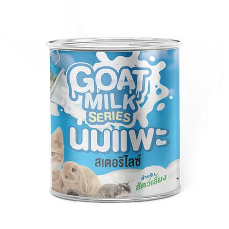 นมแพะสำหรับสัตว์เลี้ยง PET2GO STERILIZED GOAT MILK 400 ก._0