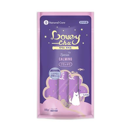 ขนมสุนัข NATURAL CORE LOVEYCHU รสไก่ ฟักทอง และไกลซีน แพ็ก 4 ชิ้น_0