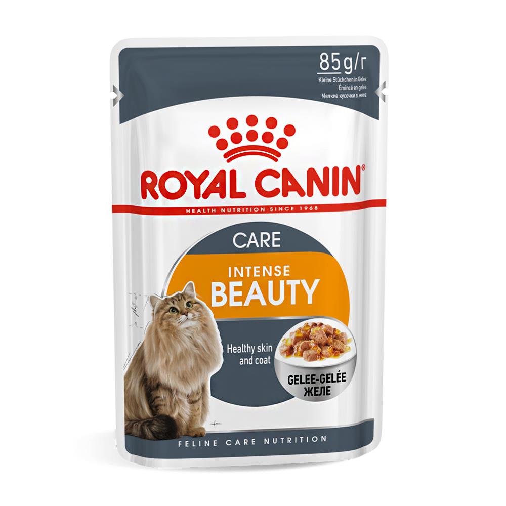 อาหารเปียกแมว ROYAL CANIN INTENSE BEAUTY JELLY 85 ก.