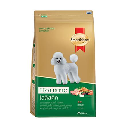 อาหารสุนัข SMARTHEART GOLD HOLISTIC SMALL BREED 1.5 กก._0