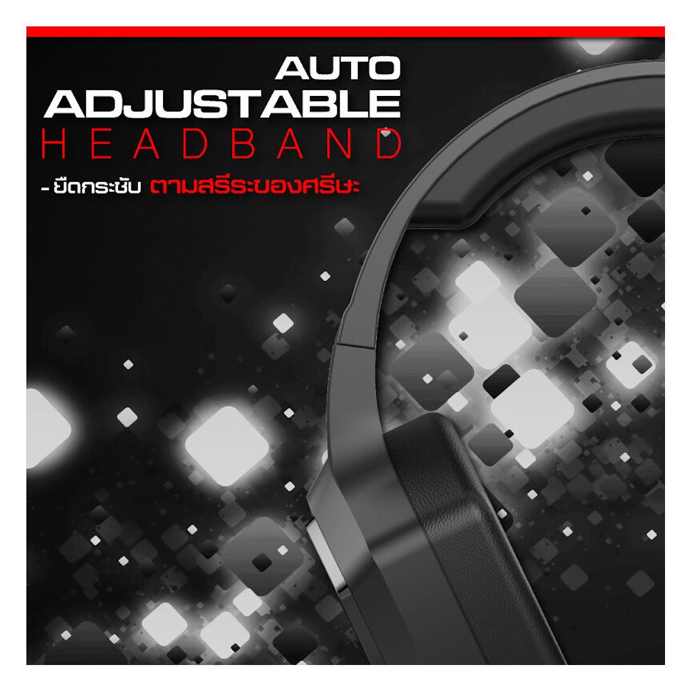 หูฟังเกมมิ่ง 7.1 SIGNO STRIKER HP-832 สีดำ