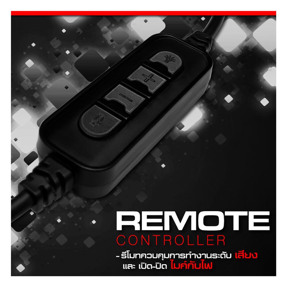 หูฟังเกมมิ่ง 7.1 SIGNO STRIKER HP-832 สีดำ