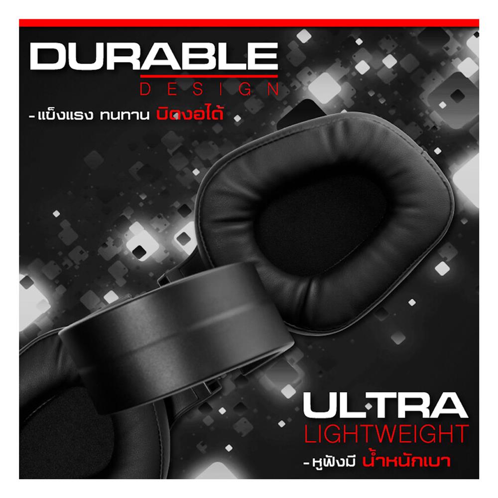 หูฟังเกมมิ่ง 7.1 SIGNO STRIKER HP-832 สีดำ