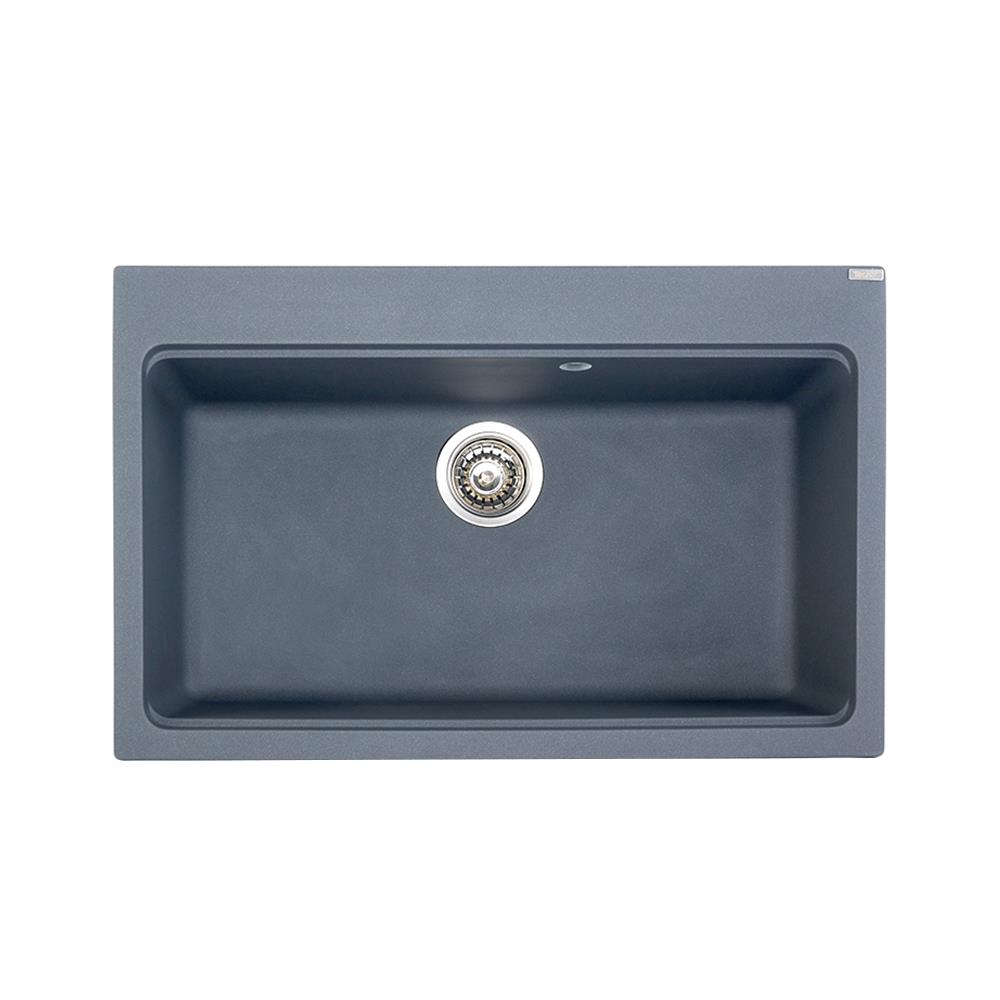 ซิงค์ฝัง 1 หลุม TECNOPLUS GIN 764821 สีเทา