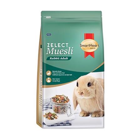 อาหารกระต่าย SMARTHEART GOLD RABBIT ADULT ZELECT MUESLI 1.5 กก._0