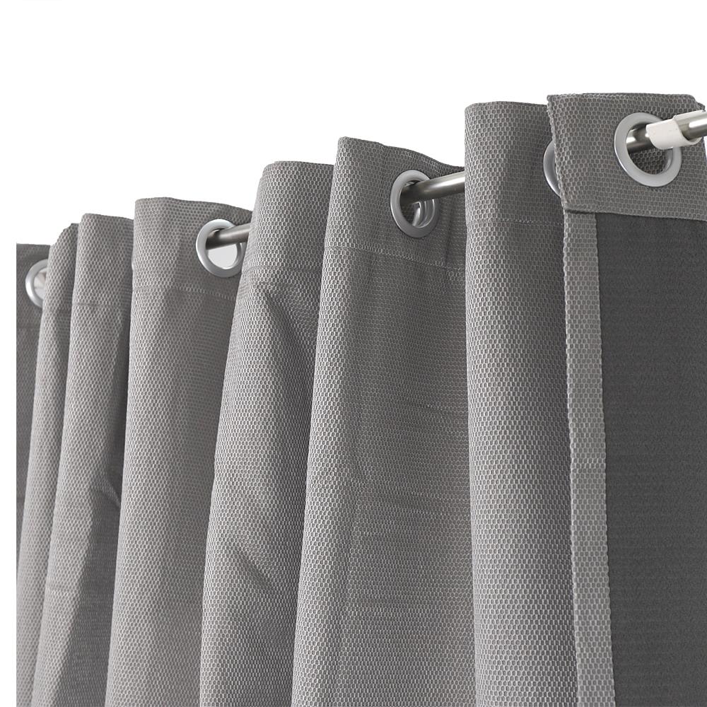 ผ้าม่าน EYELET HOME LIVING STYLE HONIG UV 270X160 ซม. สีเทา